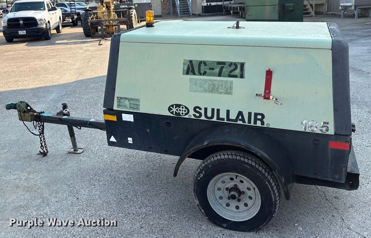 image for item EA7496 Sullair 185DPQ CA3 air compressor