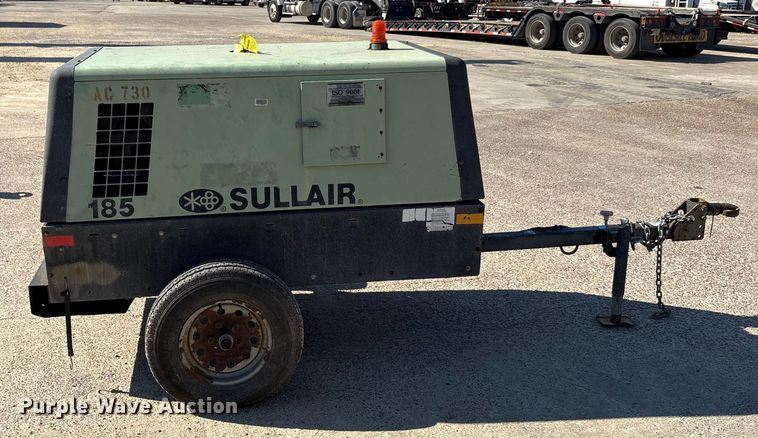image for item EA7497 Sullair 185DPQ JD2 air compressor