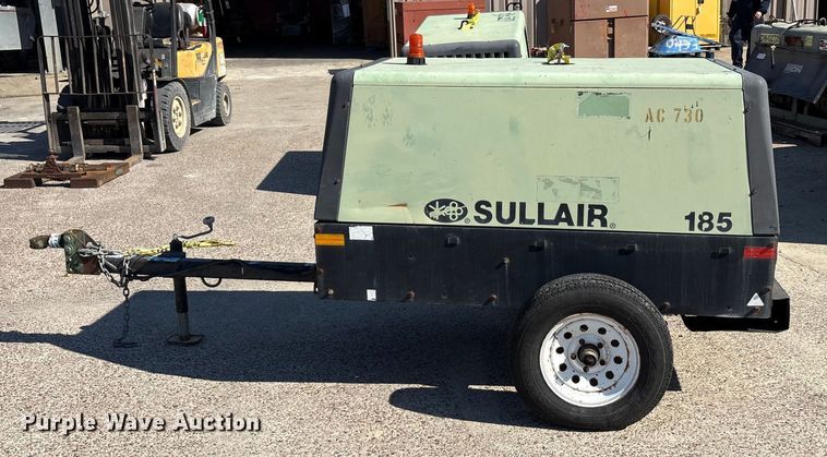 image for item EA7497 Sullair 185DPQ JD2 air compressor