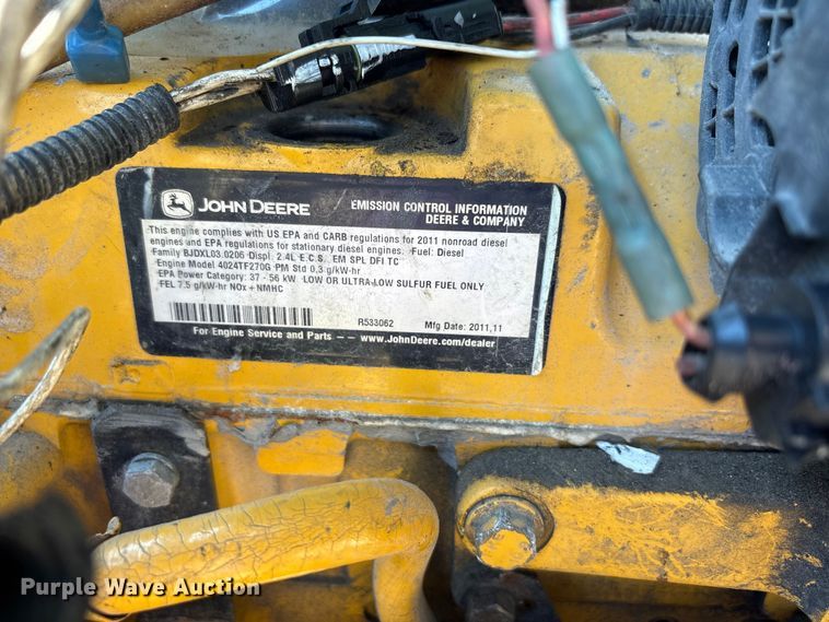 image for item EA7497 Sullair 185DPQ JD2 air compressor