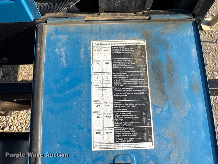 image for item EA7499 2020 Miller Trailblazer 325 welder/generator