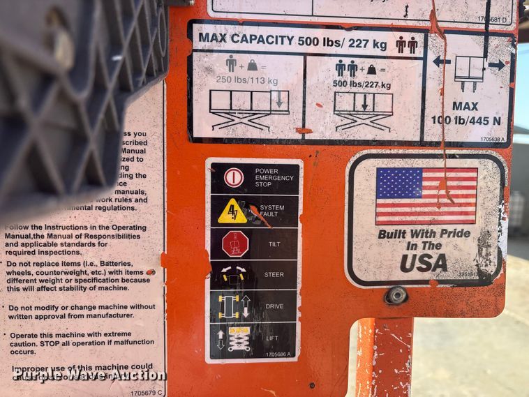 image for item EA7500 2011 JLG 1930ES scissor lift