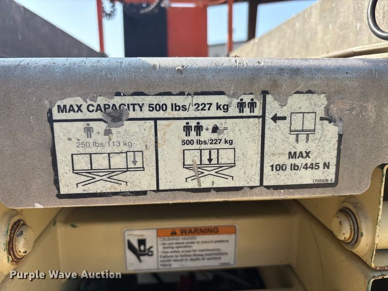 image for item EA7500 2011 JLG 1930ES scissor lift