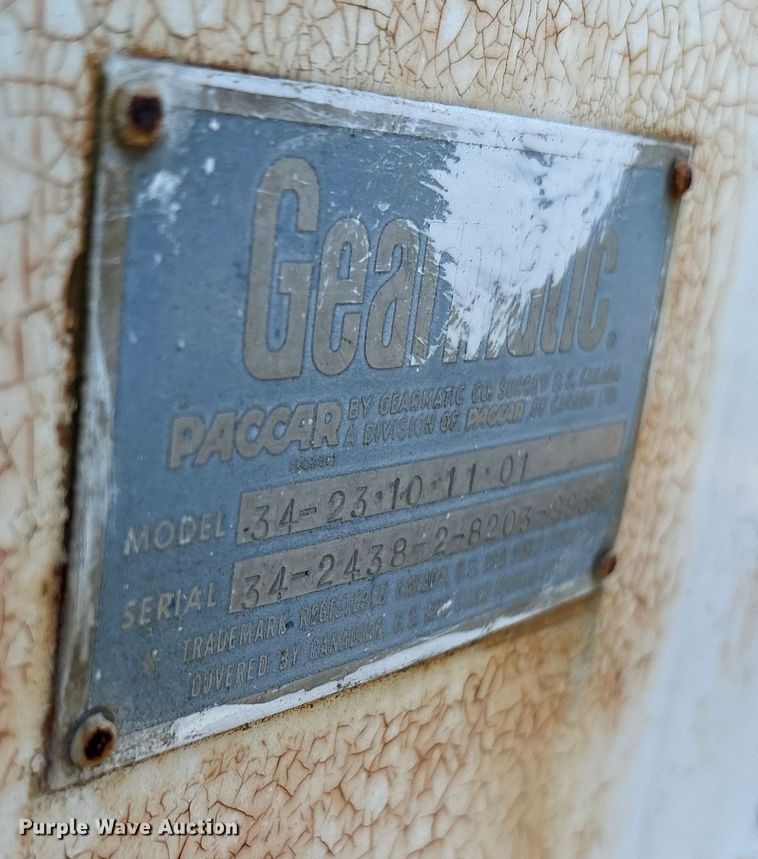 image for item EA7503 1984 Badger 4450 Series B crane