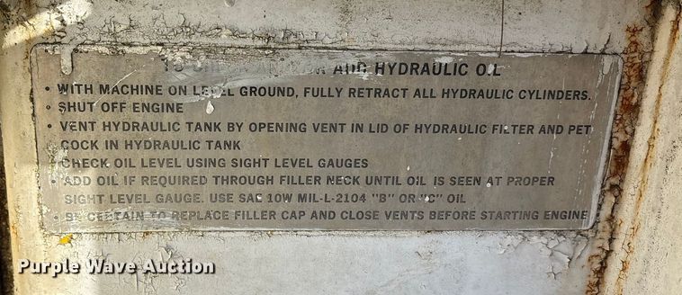 image for item EA7503 1984 Badger 4450 Series B crane