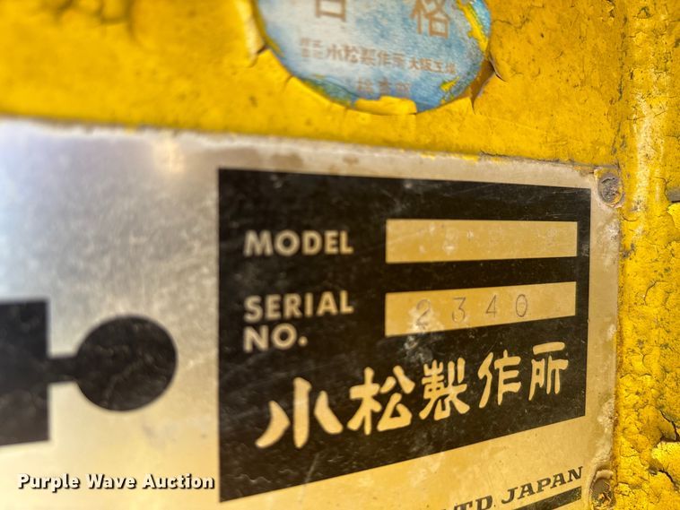 image for item EA7504 Komatsu D85P-18 dozer