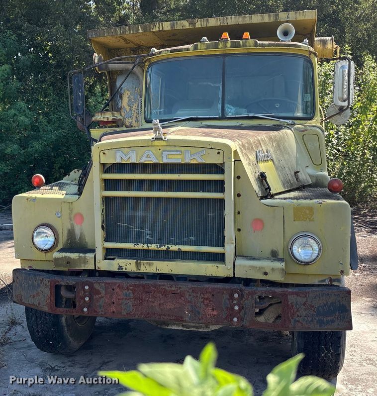 image for item EA7506 1984 Mack DM685S dump truck