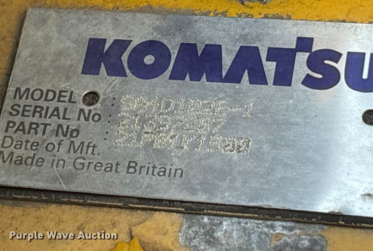 image for item EA7508 Komatsu PC150LC-6K excavator