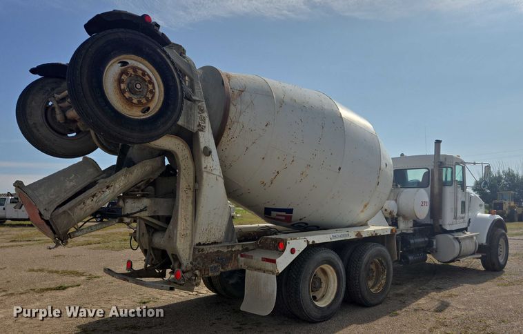 image for item EB1025 2002 Kenworth W900 ready mix truck