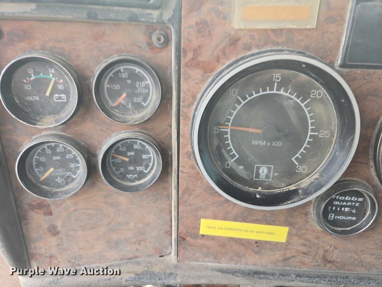 image for item EB1025 2002 Kenworth W900 ready mix truck