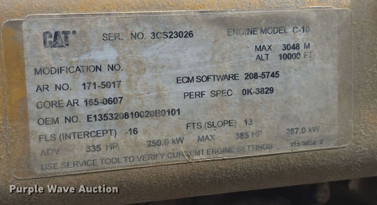 image for item EB1026 2002 Kenworth W900 ready mix truck