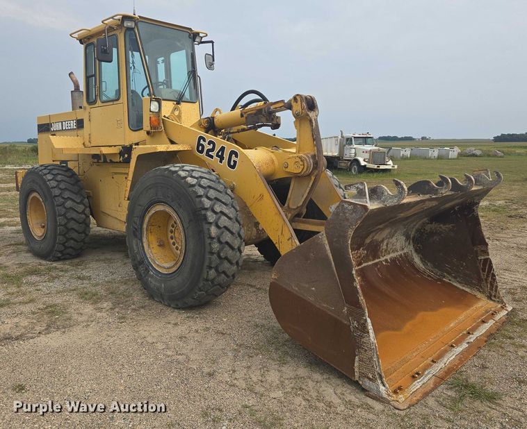 CARGADOR FRONTAL 1993 JOHN DEERE 624G