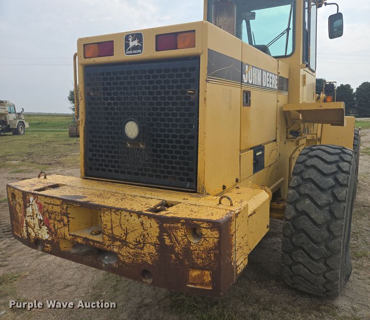 image for item EB1028 1993 John Deere 624G wheel loader