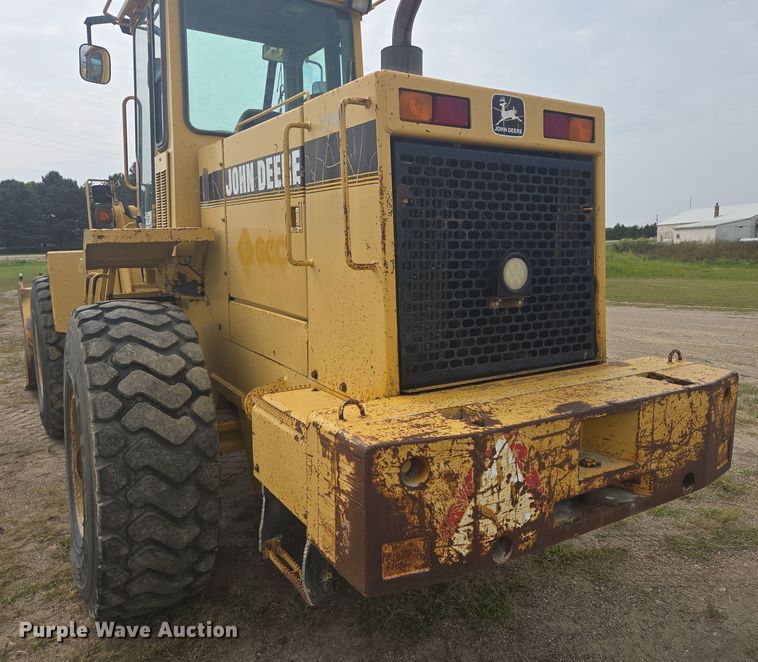image for item EB1028 1993 John Deere 624G wheel loader