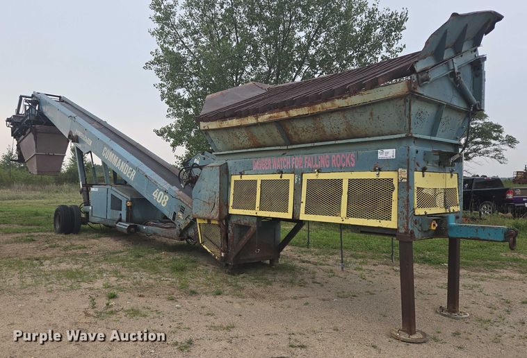 image for item EB1031 Powerscreen Commander 408 screening plant