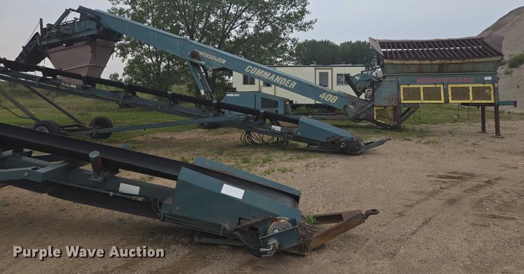 image for item EB1031 Powerscreen Commander 408 screening plant