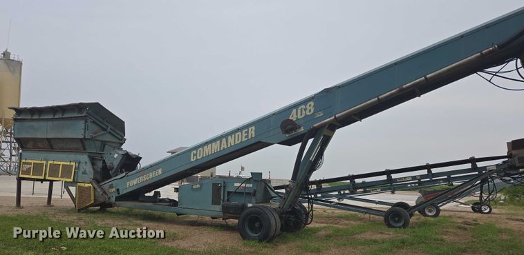 image for item EB1031 Powerscreen Commander 408 screening plant