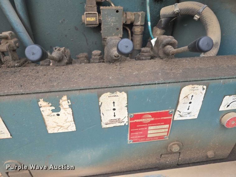 image for item EB1031 Powerscreen Commander 408 screening plant