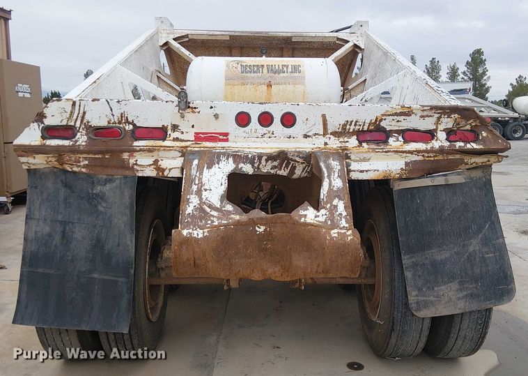 image for item EC1185 2001 Carrocerias Gallegos Spider bottom dump trailer