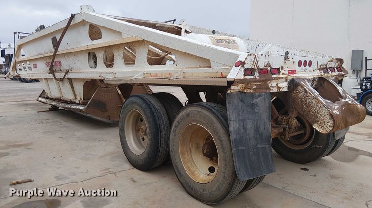 image for item EC1185 2001 Carrocerias Gallegos Spider bottom dump trailer