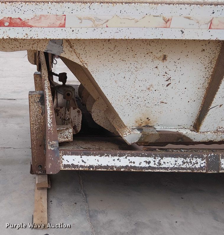 image for item EC1185 2001 Carrocerias Gallegos Spider bottom dump trailer