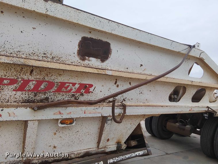 image for item EC1185 2001 Carrocerias Gallegos Spider bottom dump trailer