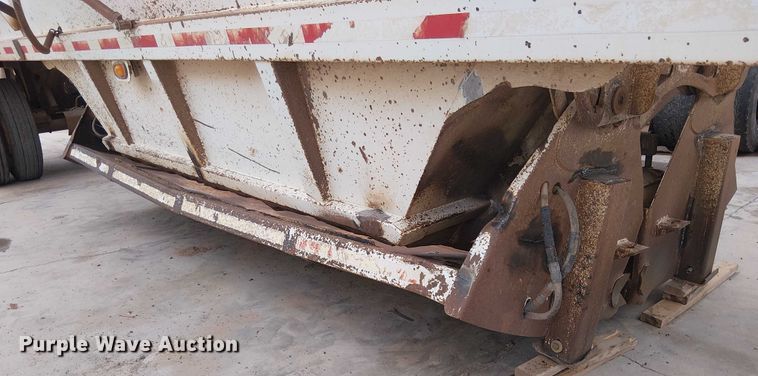 image for item EC1185 2001 Carrocerias Gallegos Spider bottom dump trailer