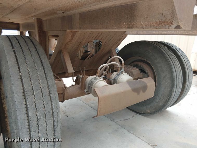image for item EC1185 2001 Carrocerias Gallegos Spider bottom dump trailer