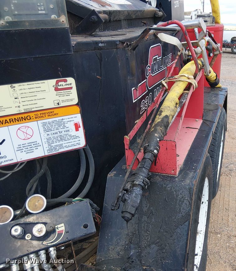 image for item EC1187 2013 Cimline Gen 4 pothole patcher