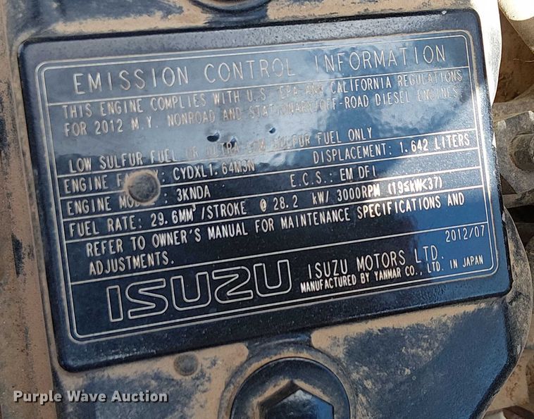 image for item EC1187 2013 Cimline Gen 4 pothole patcher