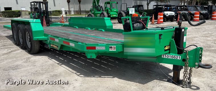image for item EC3772 2024 Kemco U-24 tilt deck equipment trailer