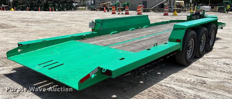 image for item EC3772 2024 Kemco U-24 tilt deck equipment trailer