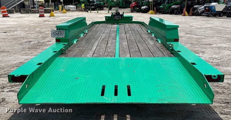 image for item EC3772 2024 Kemco U-24 tilt deck equipment trailer