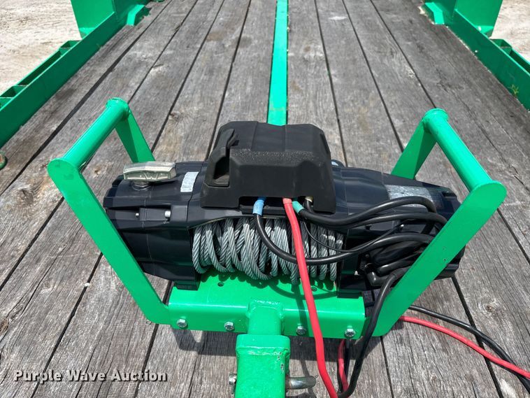 image for item EC3772 2024 Kemco U-24 tilt deck equipment trailer