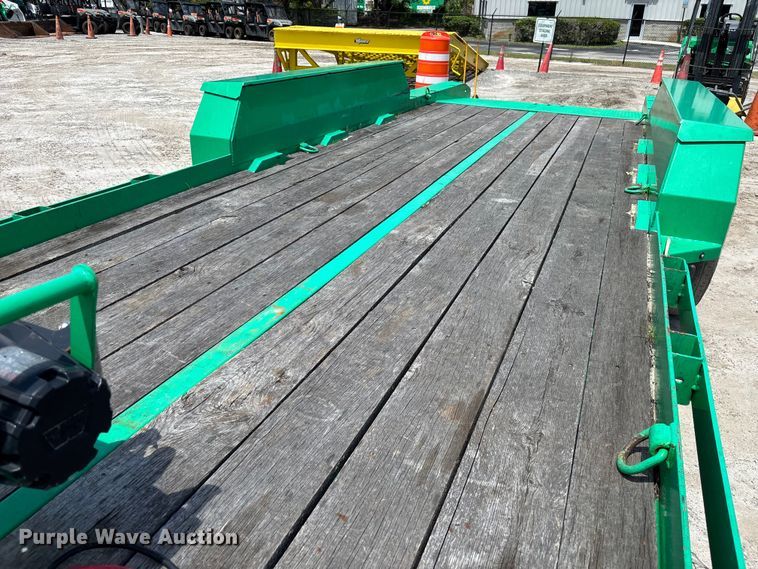 image for item EC3772 2024 Kemco U-24 tilt deck equipment trailer