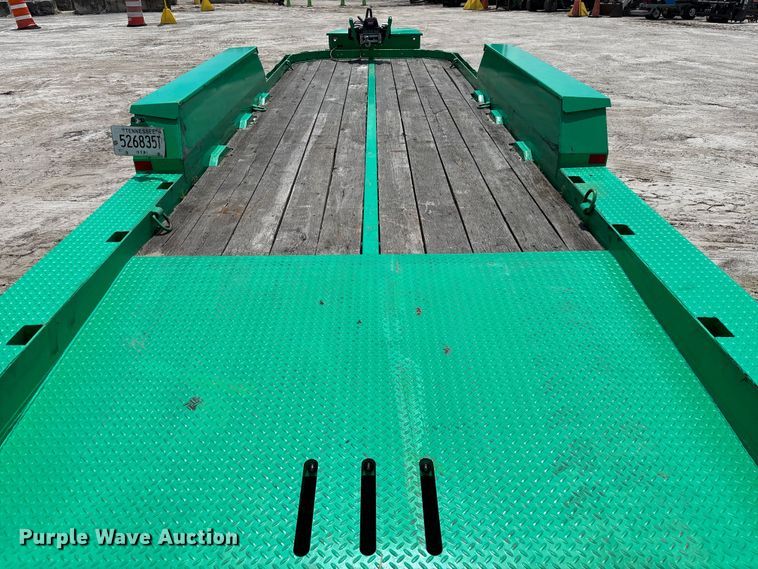 image for item EC3772 2024 Kemco U-24 tilt deck equipment trailer