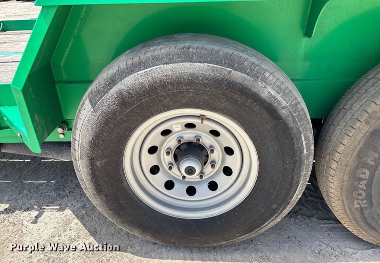 image for item EC3772 2024 Kemco U-24 tilt deck equipment trailer