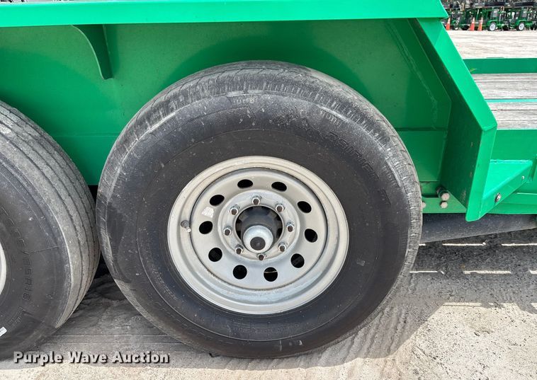 image for item EC3772 2024 Kemco U-24 tilt deck equipment trailer