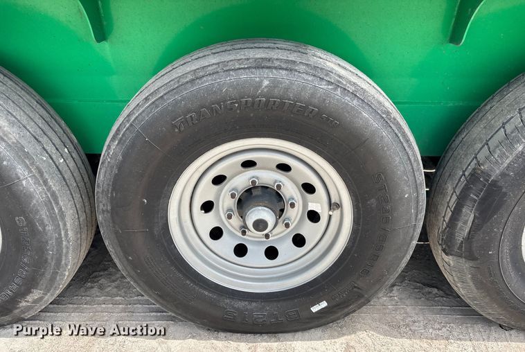 image for item EC3772 2024 Kemco U-24 tilt deck equipment trailer