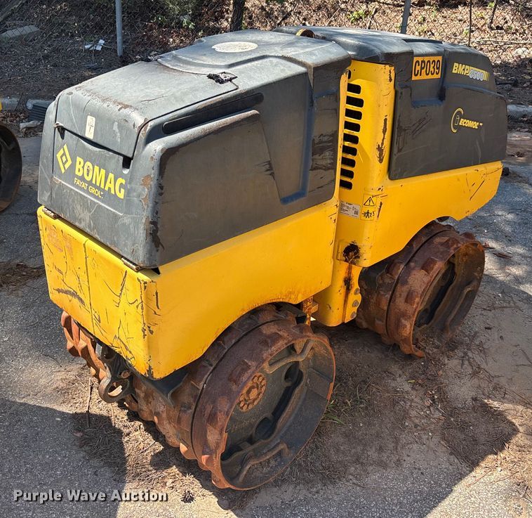 image for item EC3779 2018 Bomag BMP 8500 trench compactor