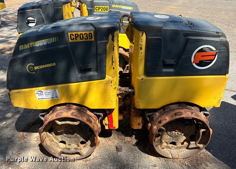 image for item EC3779 2018 Bomag BMP 8500 trench compactor