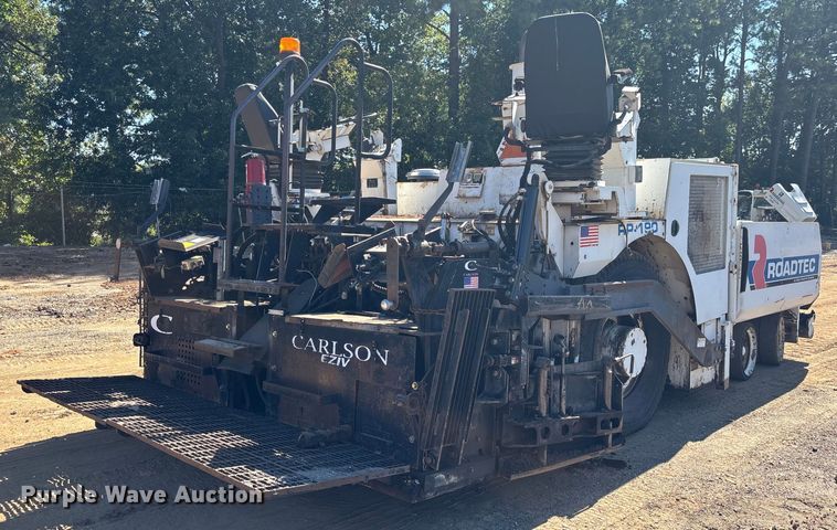 image for item EC3780 2011 Roadtec RP-190 paver
