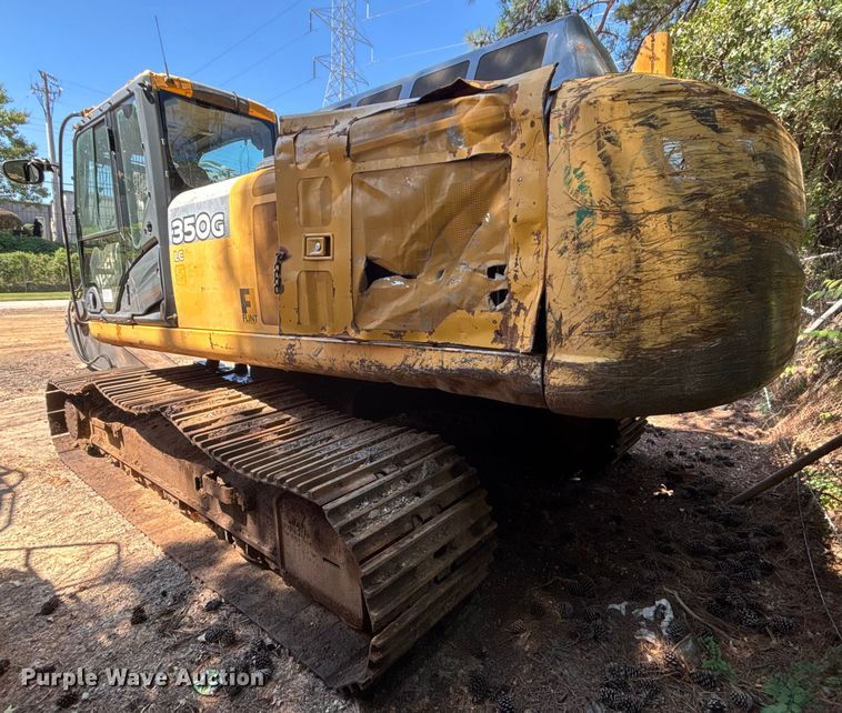 image for item EC3782 2012 John Deere 350G LC excavator