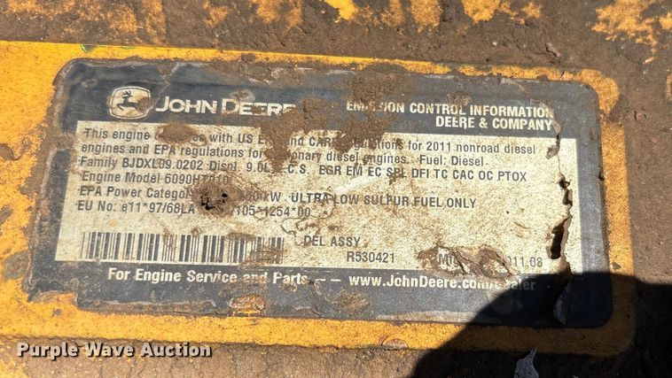 image for item EC3782 2012 John Deere 350G LC excavator