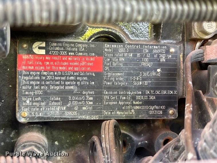 image for item EC3786 2014 JLG 6042 telehandler