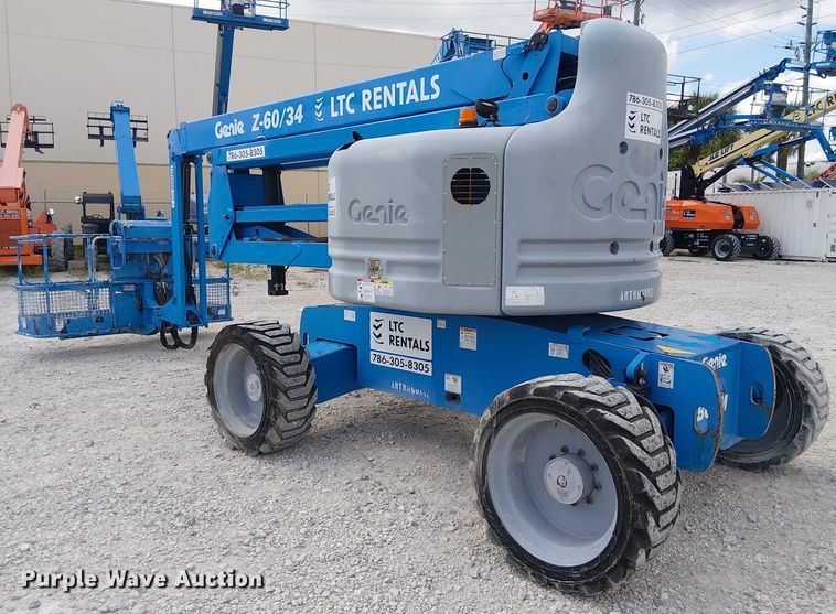 image for item EC3796 2014 Genie Z-60/34 boom lift
