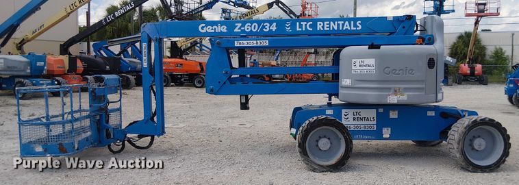 image for item EC3796 2014 Genie Z-60/34 boom lift