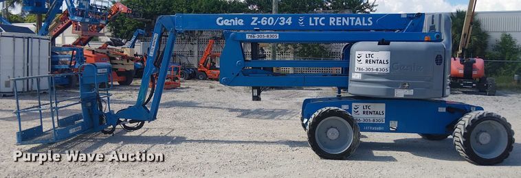 image for item EC3797 2014 Genie Z-60/34 boom lift