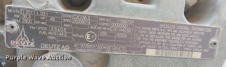 image for item EC3797 2014 Genie Z-60/34 boom lift