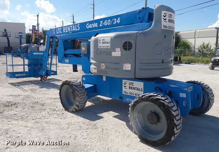 image for item EC3798 2013 Genie Z-60 boom lift
